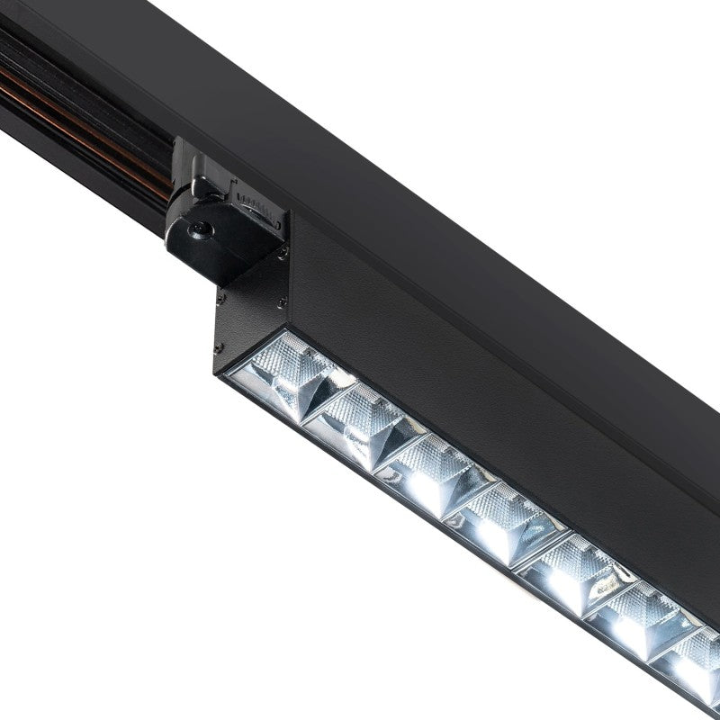 SPACE CCT SWITCH | Rail spotlight | 3-LINE 230V | 16W or 30W | black