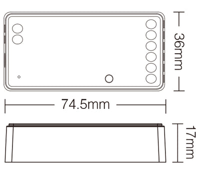 Mi-Light 2-in-1 LED Strip Controller (SR2 / FUT035S+)