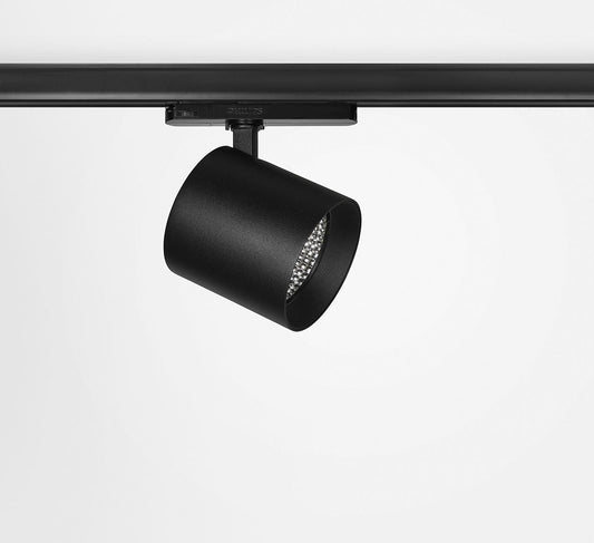 Stravano 3-fase railspot zwart