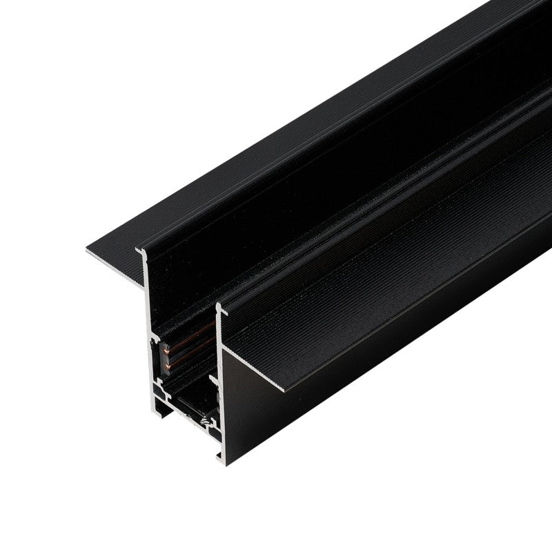 ALFA Magnetic 48V | Rail TM52 | inbouw gips (2 lagen) | 1 m, 1,5 m of 2 m | wit of zwart