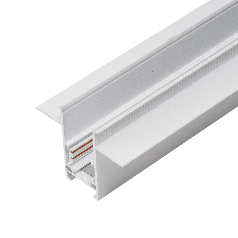 ALFA Magnetic 48V | Rail TM52 | inbouw gips (2 lagen) | 1 m, 1,5 m of 2 m | wit of zwart