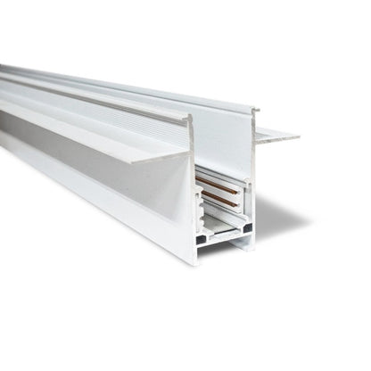ALFA Magnetic 48V | Rail TM52 | inbouw gips (2 lagen) | 1 m, 1,5 m of 2 m | wit of zwart