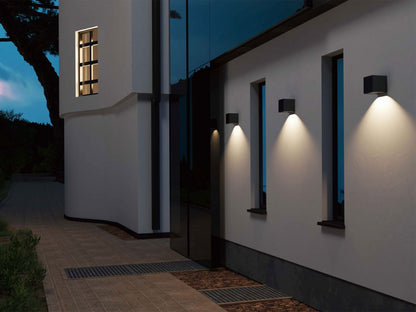 LED2 TOMY 1 wandlamp toepassing gevel