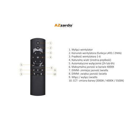 Azzardo VENETI hanglamp
