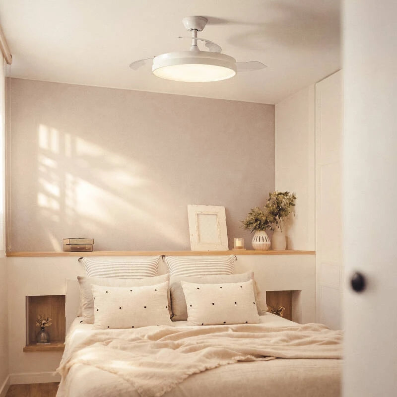 Plafondventilator Kaivo sfeerbeeld interieur