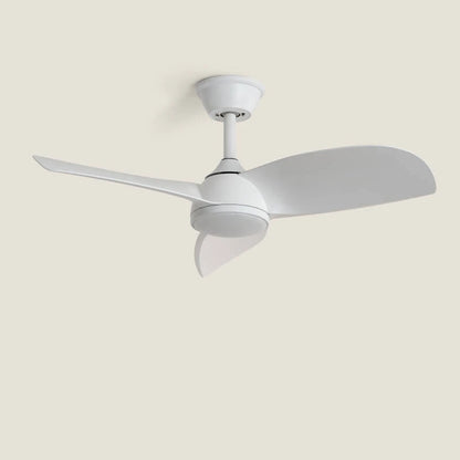 Poravo plafondventilator wit met LED