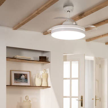 Dalavo plafondventilator als plafondlamp