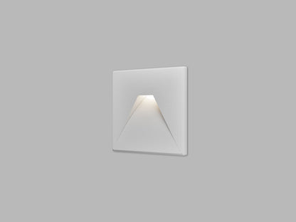 LED2 WALK II Q vierkante inbouw grondspot wit IP44