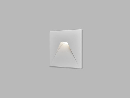 LED2 WALK II Q vierkante inbouw grondspot wit IP44