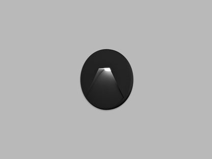 LED2 WALK II R ronde inbouw grondspot zwart IP44