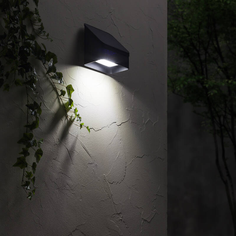 Namibaro solar buitenwandlamp zwart met radarsensor