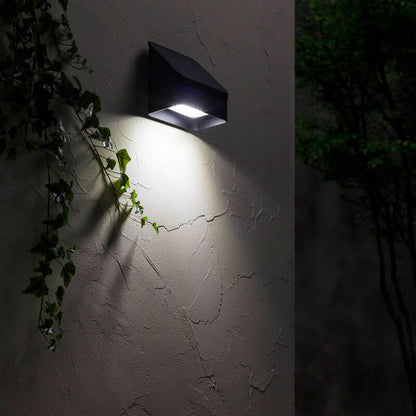 Namibaro solar buitenwandlamp zwart met radarsensor