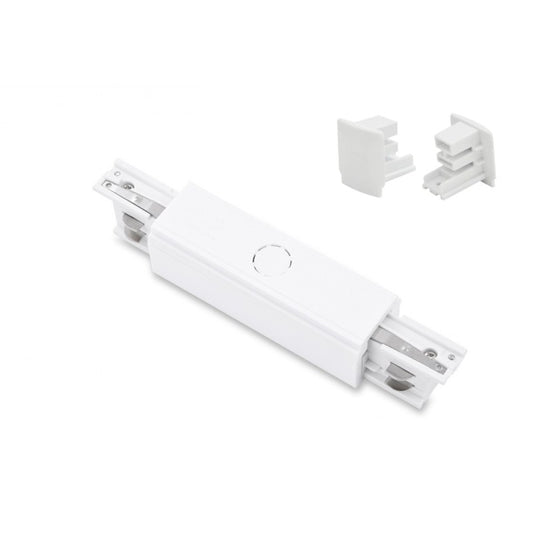 3-LINE 230V | Middenvoeding met 2 eindkappen 2x | wit of zwart