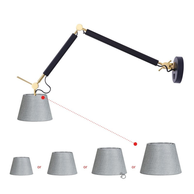 Azzardo ZYTA wandlamp
